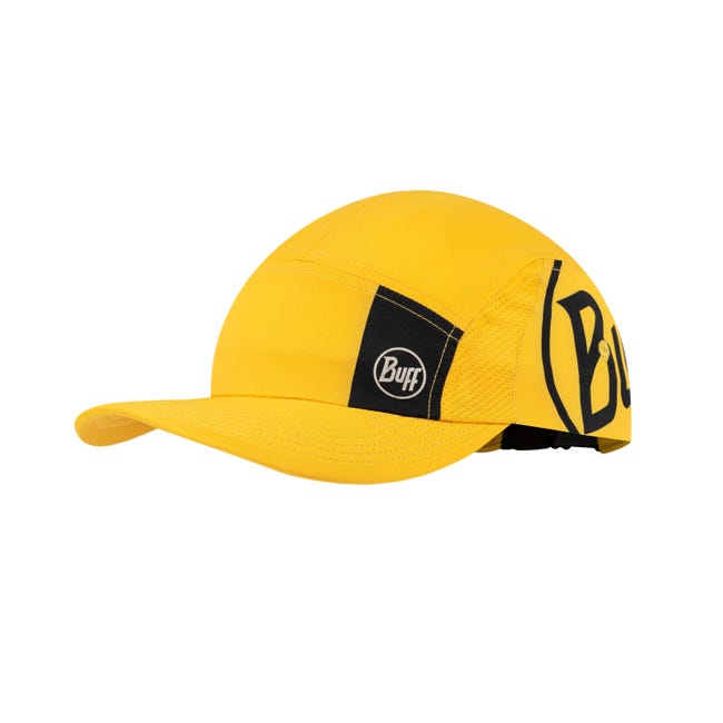 Casquette Buff 5 panel go Logo jaune - Clubinsport