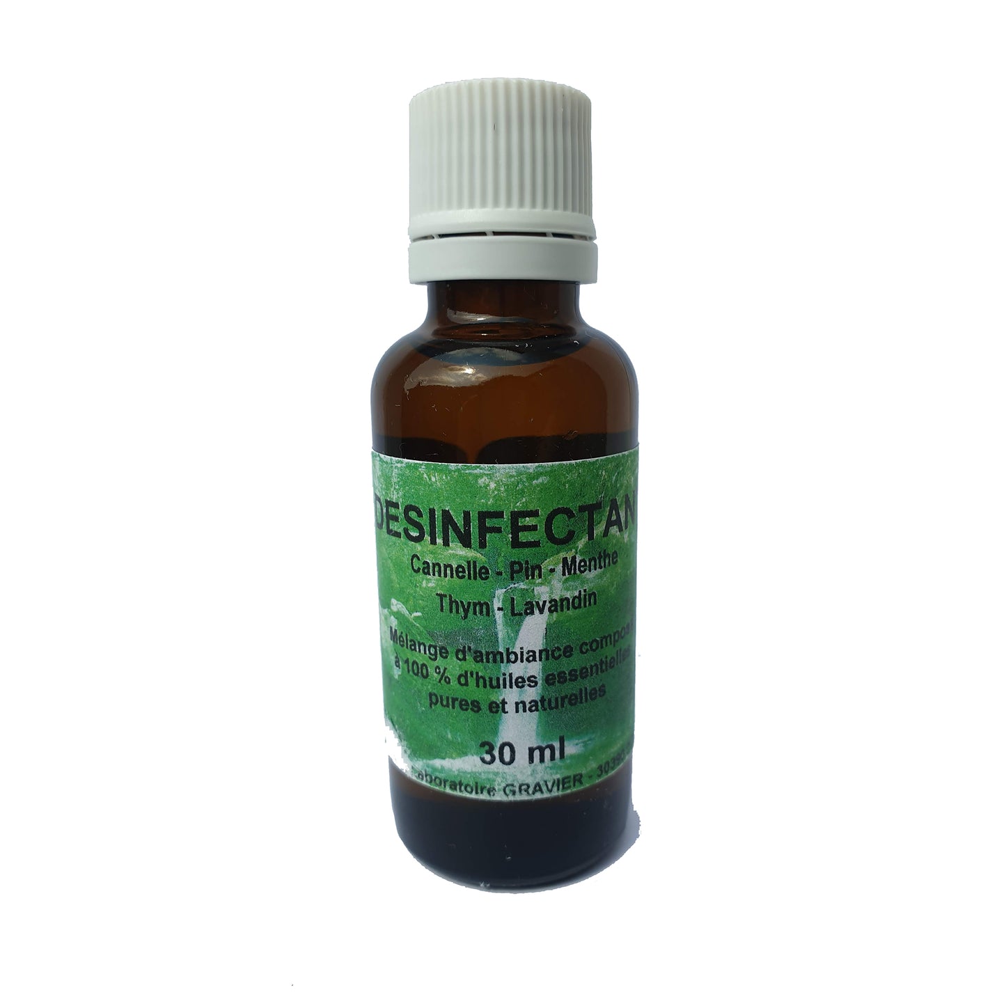 Huile esentielle Bio Desinfectant Cannelle Pin Menthe Thym Lavandin 30 ml - Clubinsport