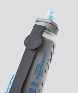 Flasque Ultraflask 500 ml Hydrapak + paille bleu - Clubinsport