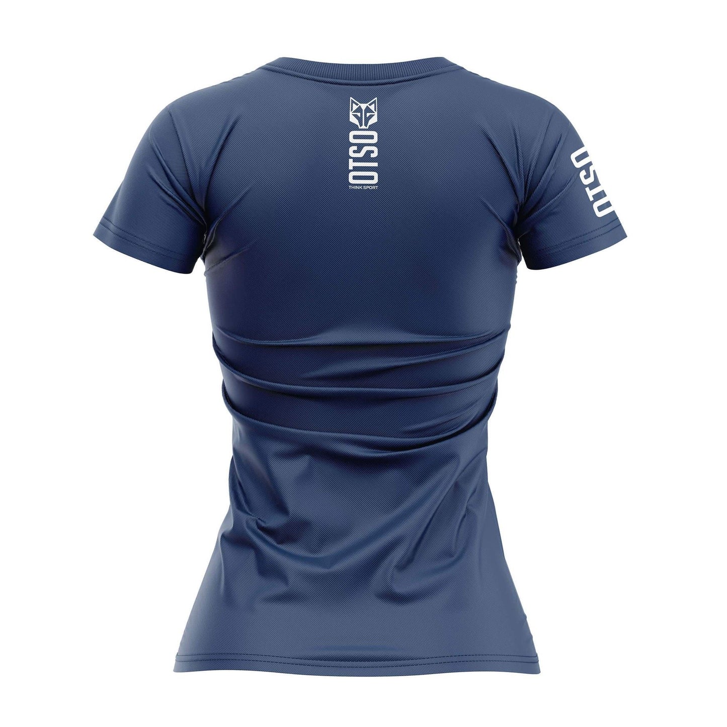 Tee-shirt manches courtes femme Otso Everest bleu - Clubinsport