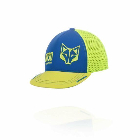 Casquette Otso bleu et jaune fluo L/XL - Clubinsport