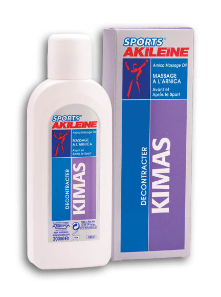 Akileïne Kimas Huile de massage 200 ml - Clubinsport