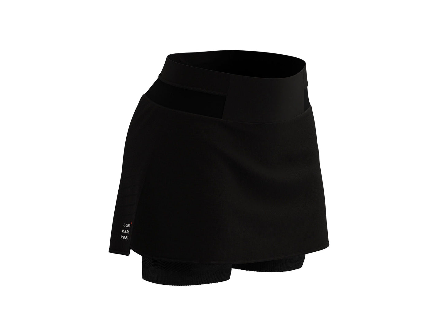 Short Homme Compressport Racing split short noir