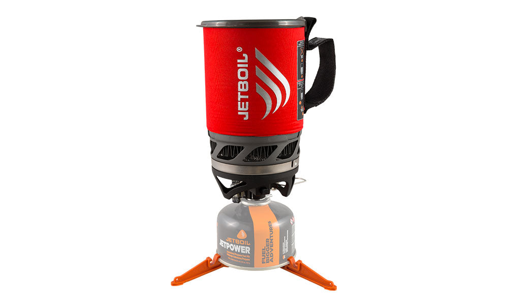 Réchaud Jetboil Micromo rouge pot + support - Clubinsport
