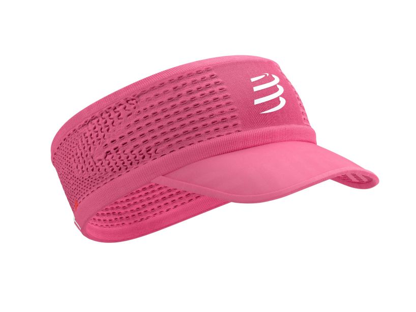 Visiere Compressport Spiderweb ON OFF Rose - Clubinsport