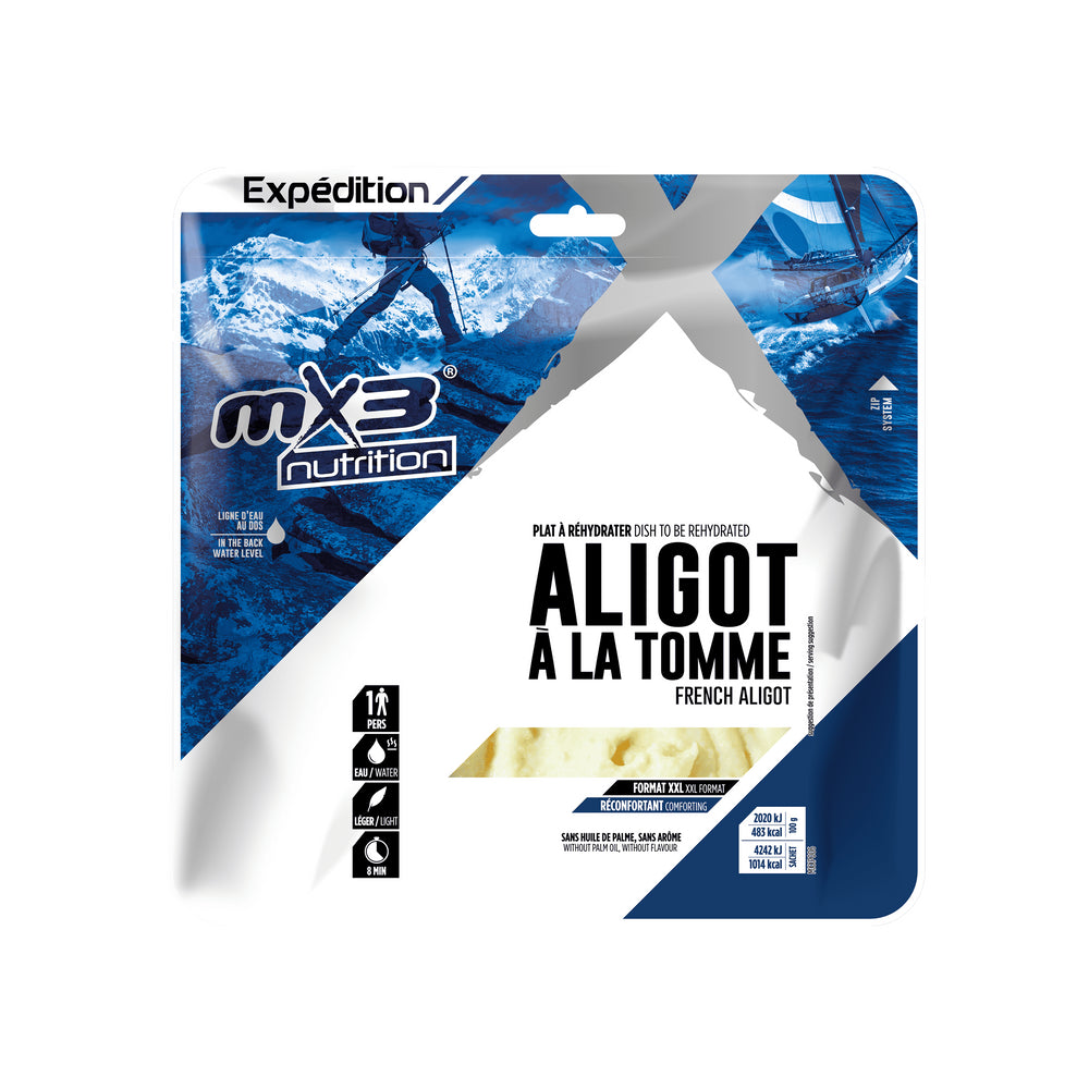 Aligot à la tomme hypercalorique lyophilisé - Clubinsport