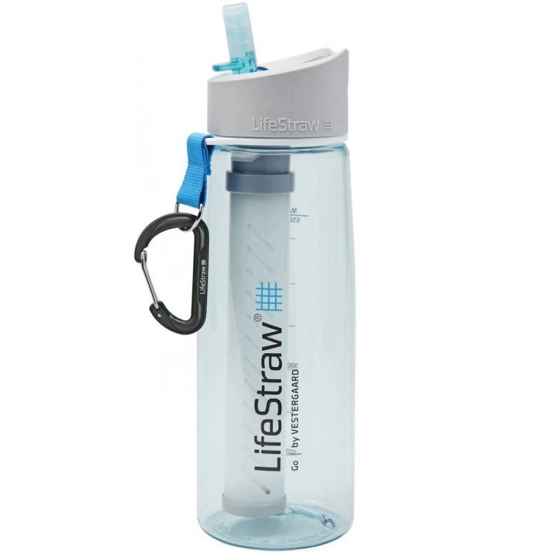 Gourde Filtrante Lifestraw Go 2 Stages TRANSPARENT - Clubinsport