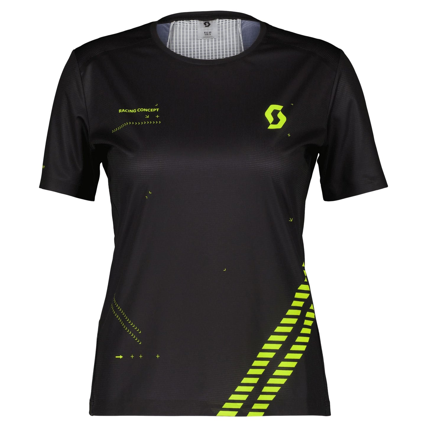 Tee-shirt manches courtes Femme Scott RC run noir