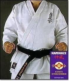 Kimono Karate Kyokushinkai Kamikaze blanc