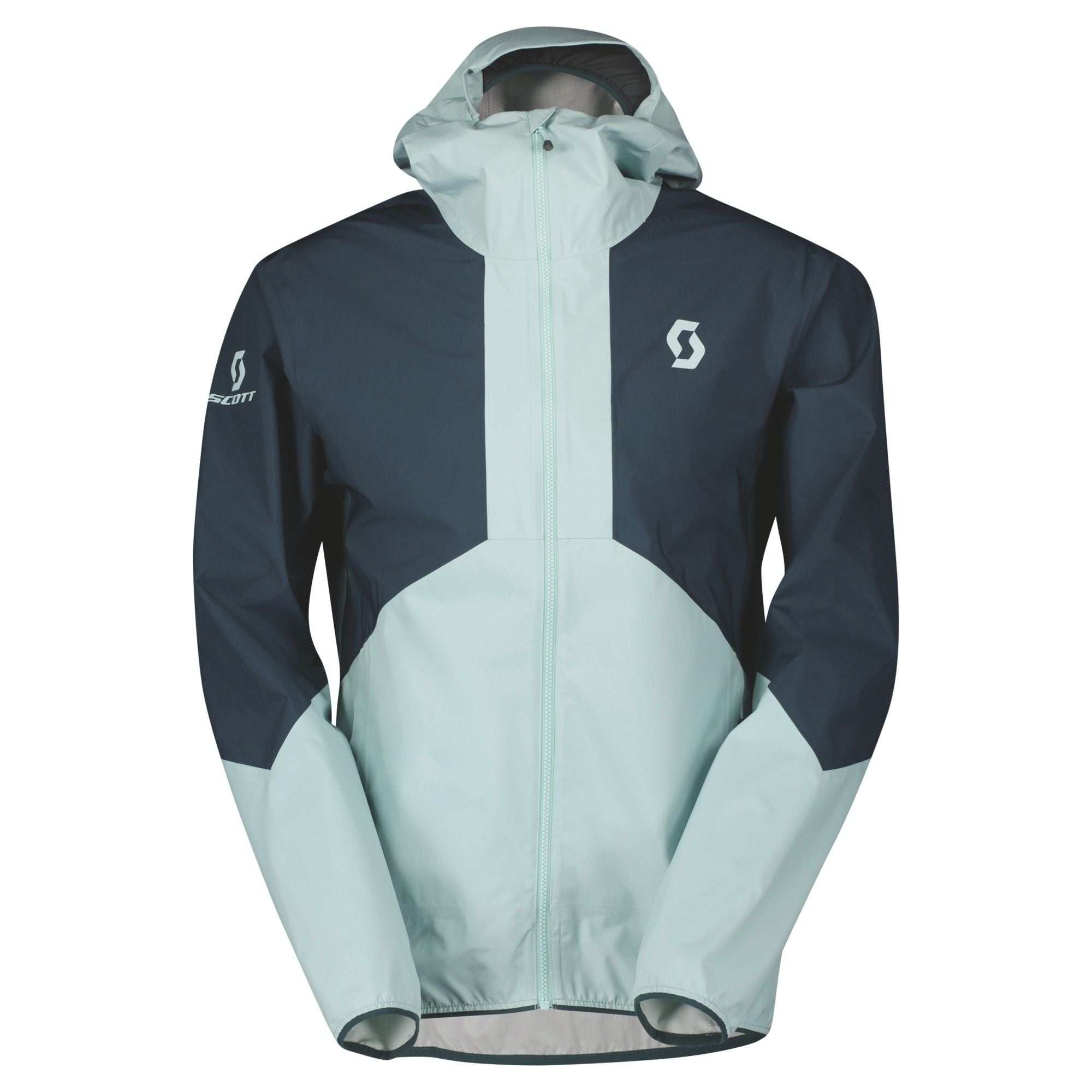 Veste imperméable Homme Explorair light Dryo 2.5L Scott Bleu vert mineral - Clubinsport