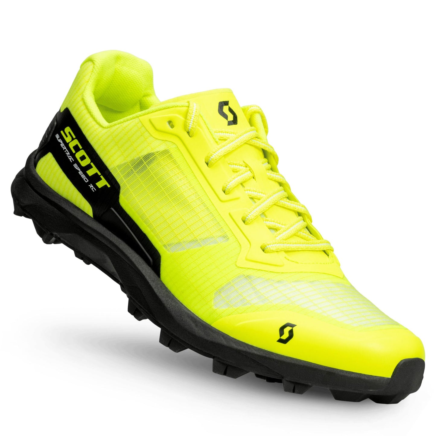Chaussures de trail Scott Supertrac Speed RC Homme jaune fluo - Clubinsport