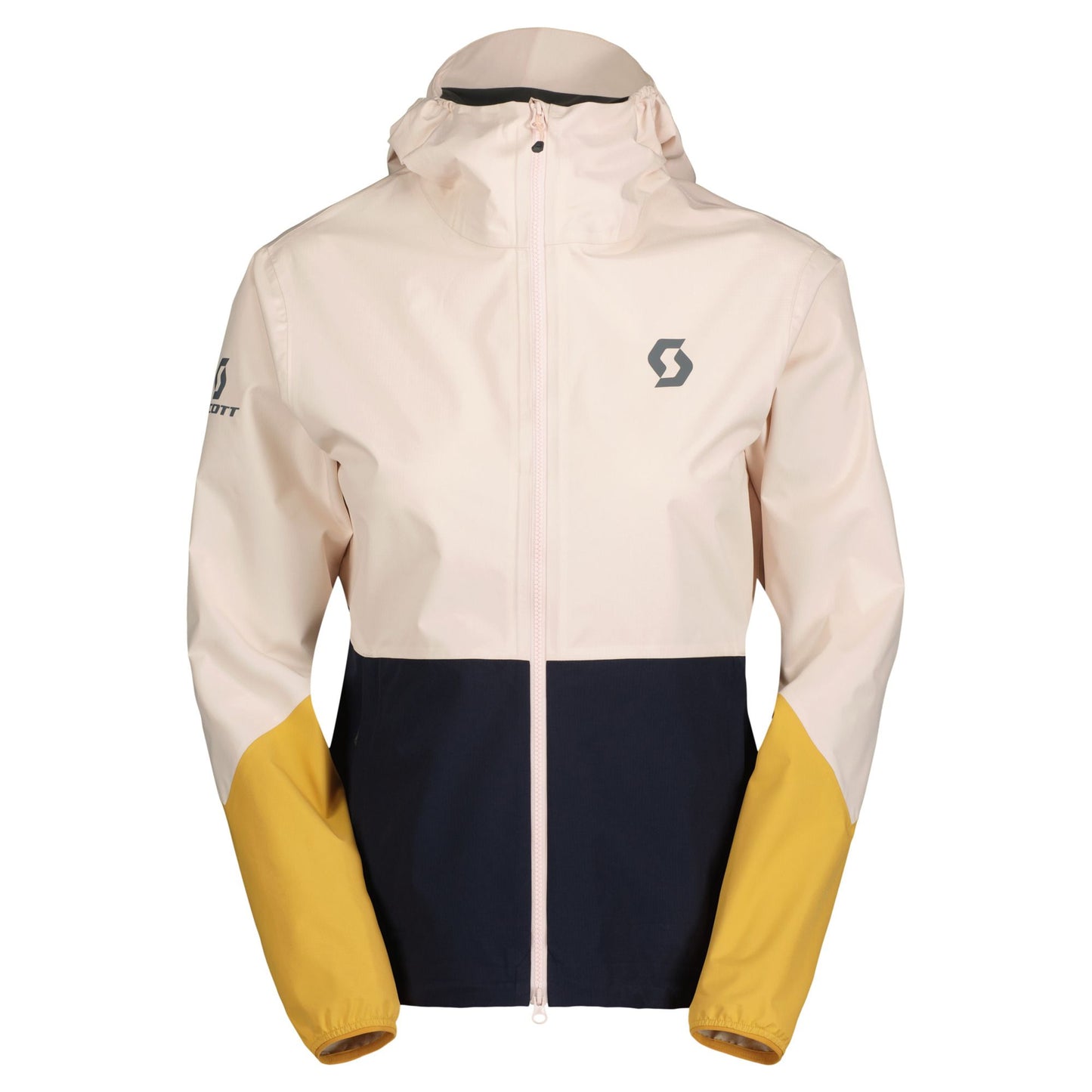 Veste imperméable Femme Scott Explorair Light dryo 2.5L rose sucre et bleu marine