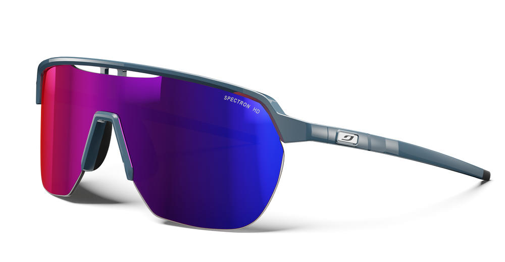 Lunettes Julbo frequency SPECTRON HD Monture : BRILLANT - Bleu / Noir Verres : Spectron HD 3