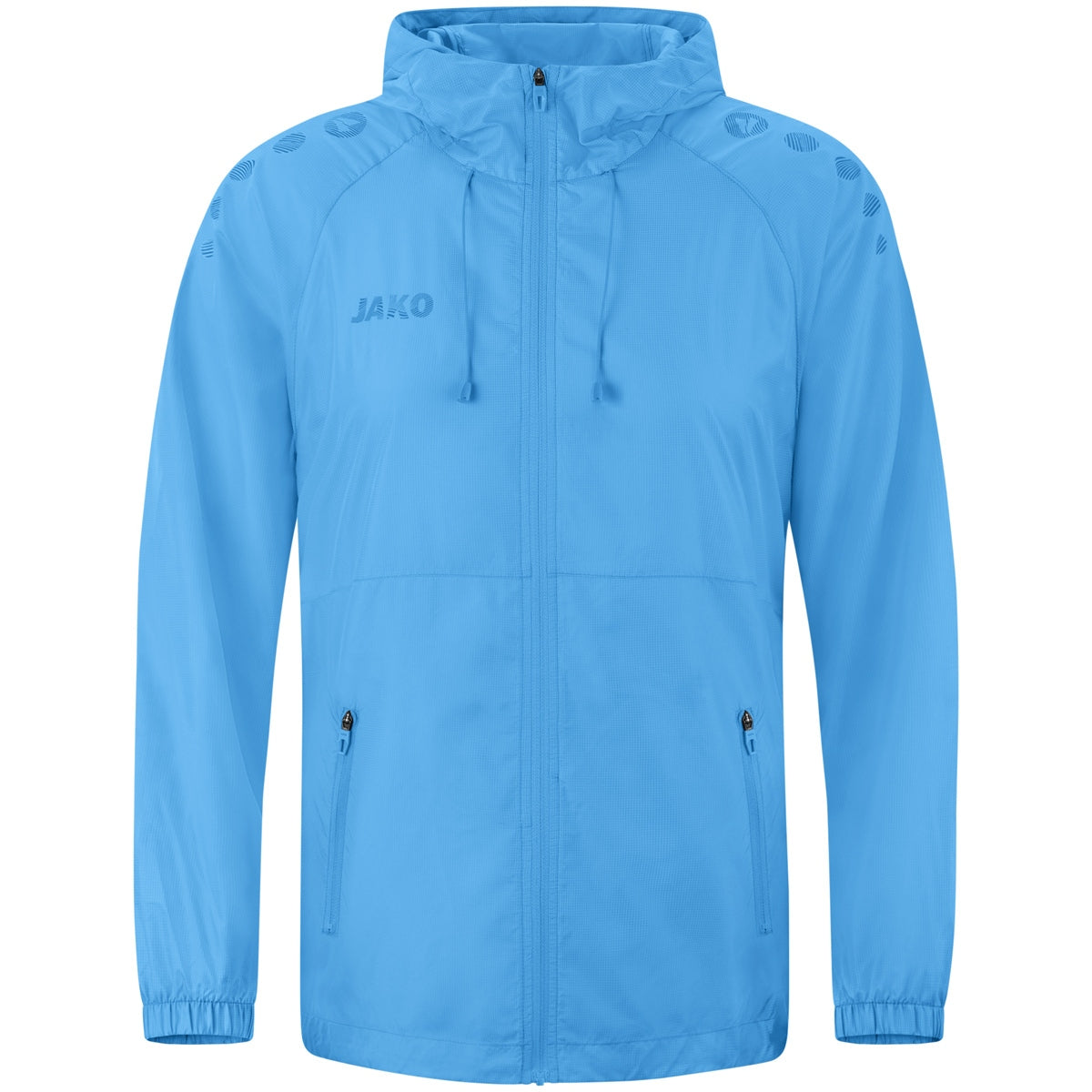 Veste coupe vent Homme JAKO lightweight Flow bleu ciel