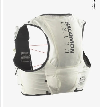 Sac de trail Salomon Utra blanc 10 SLAB