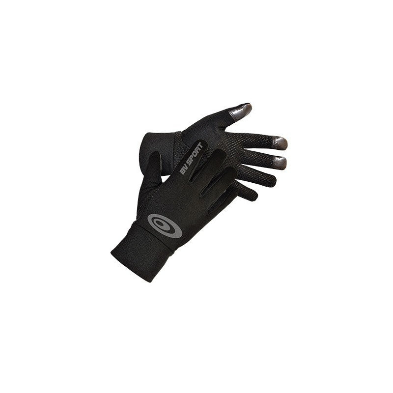 Gants BV sport tactiles noir - Clubinsport