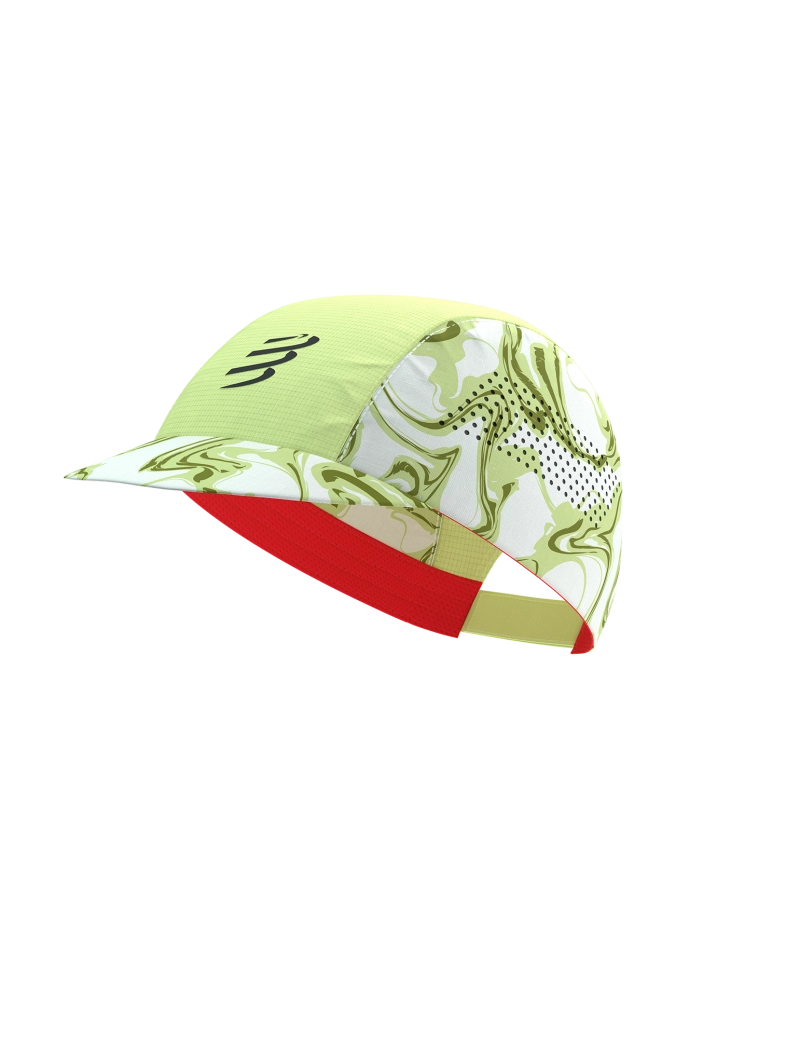 Casquette Compressport Pro Racing Cap vert camo