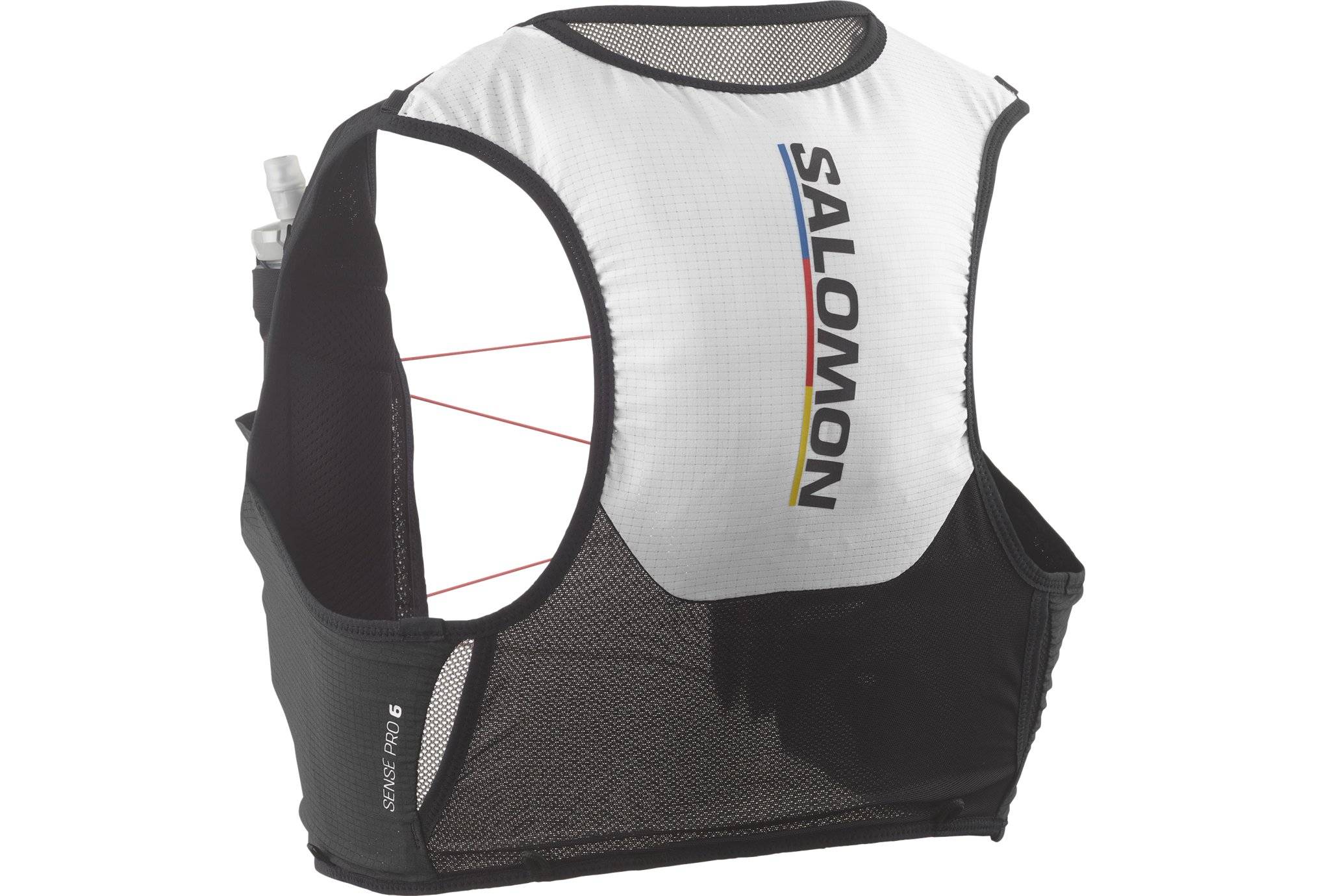 Sac de trail Salomon Sense pro 6 noir et blanc raceflag