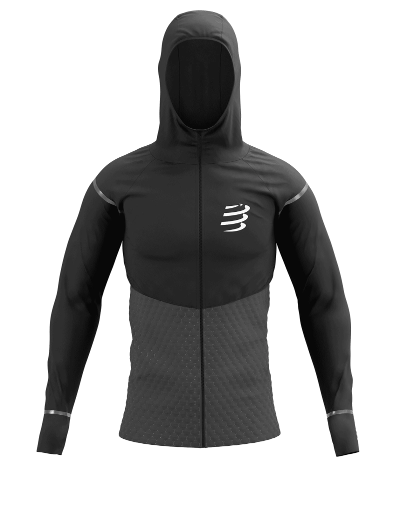 Veste imperméable Homme Compressport Winter Insulated 10/10