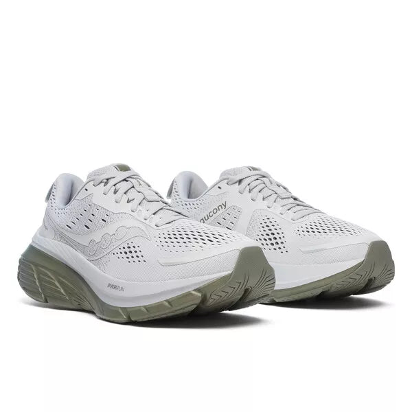 Chaussures de Route homme  Guide 18 blanc et vert olive