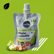 Compote energetique 4ultra Poire et noisette