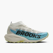 Chaussures de Trail homme Cascadia Elite Brooks blanche/bleu