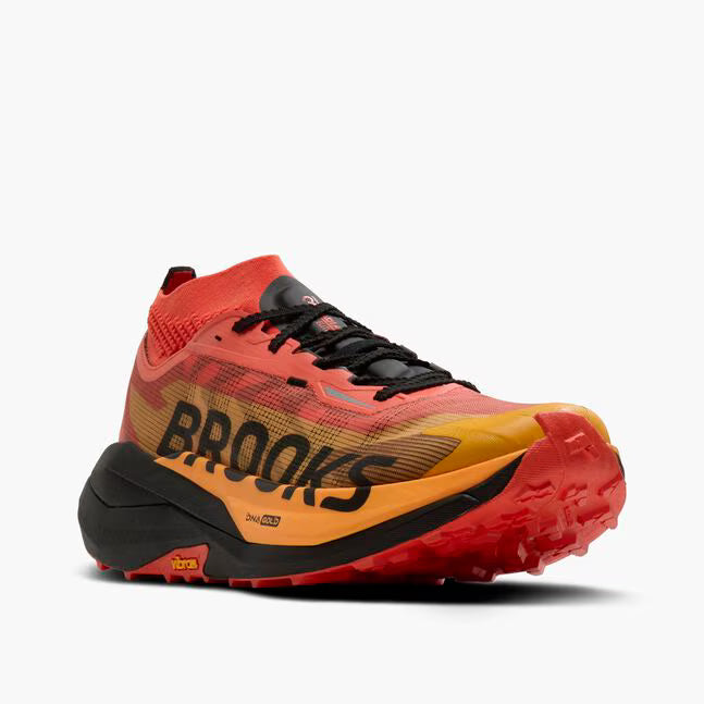 Chaussures de Trail homme Cascadia Elite Brooks rouge orange