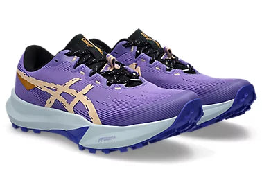 Chaussures de Trail Asics femme Fuji Lite 6 mauve