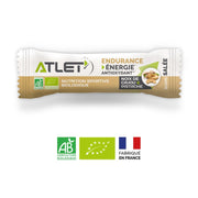 Barre énergétique biologique salée ATLET noix de cajou et pistache - Clubinsport