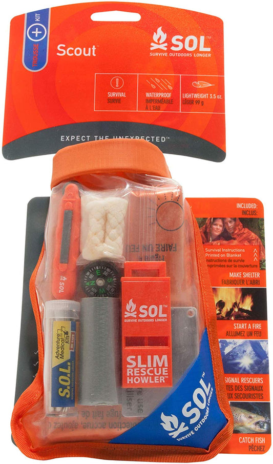 Trousse De Survie Survive Outdoors Longers Scout  SOL - Clubinsport