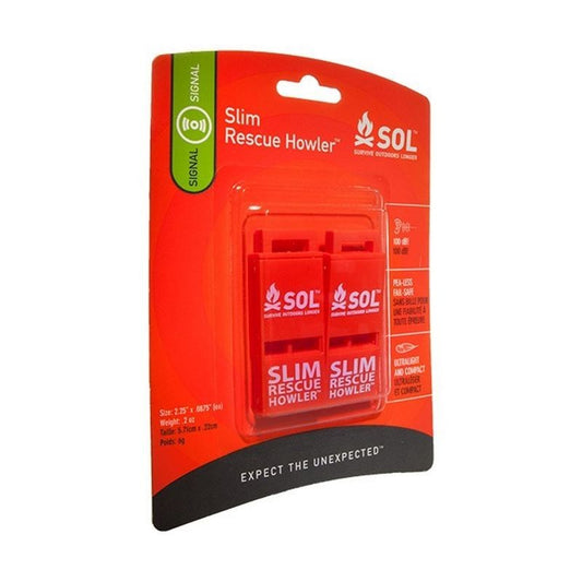 Sifflet De Secours 100 DB SOL Slim Rescue Howler - Clubinsport