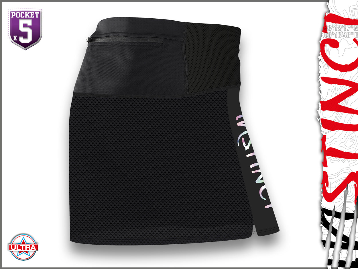 Jupe Trail Ultra skirt  et short 2-en-1 - Clubinsport