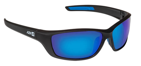 Lunettes AZR Modele Storm 3771 Monture noire mate Écran PC / multicouche bleu Cat 3 - Clubinsport