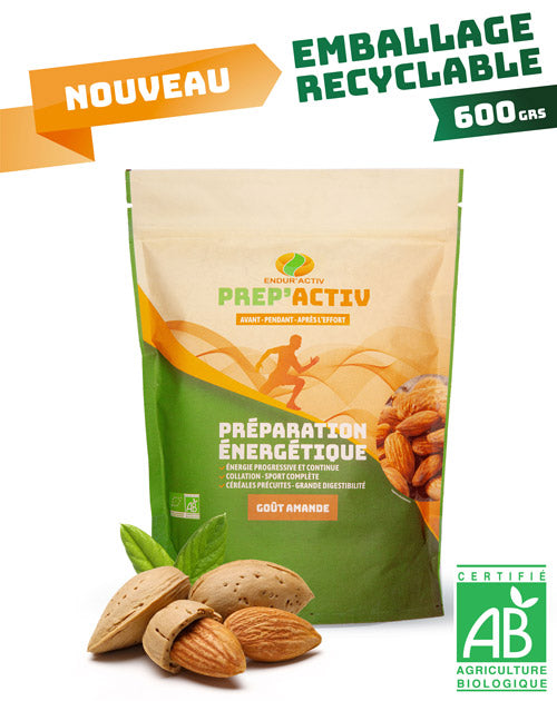 Prepactiv Amande Crème énergétique biologique Enduractiv - Clubinsport