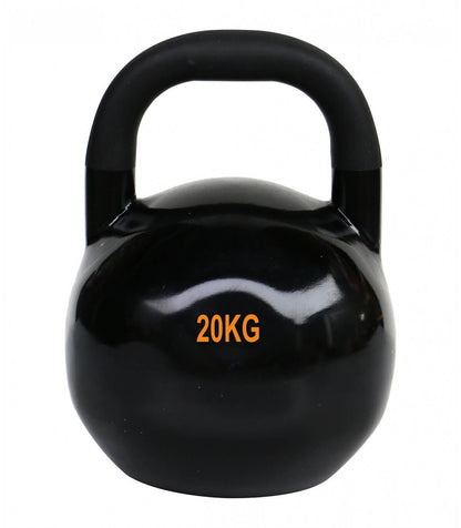 Kettlebell olympique poids au choix noir - Clubinsport