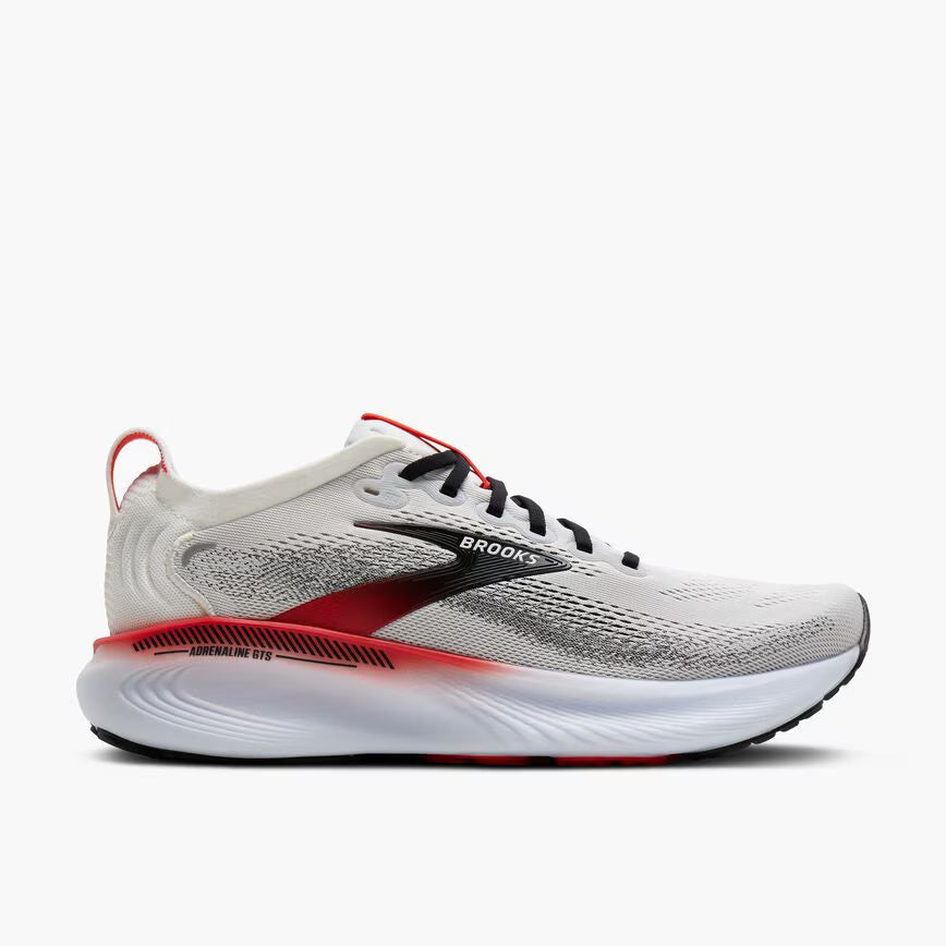 Chaussures de Route homme Adrenaline GTS 25 Brooks blanche