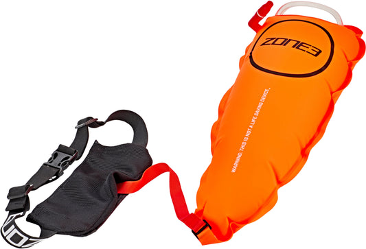 Bouée Swim Safety Belt with Tow Float Pouch Orange Zone3 - Clubinsport