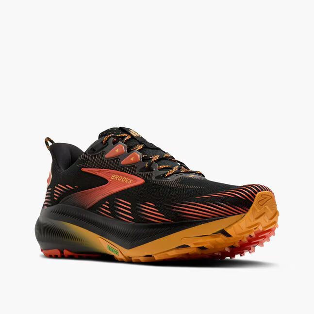 Chaussures de trail homme Ghost trail Brooks noir orange