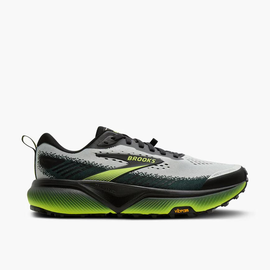 Chaussures de Trail homme Cascadia 20 Brooks gris vert
