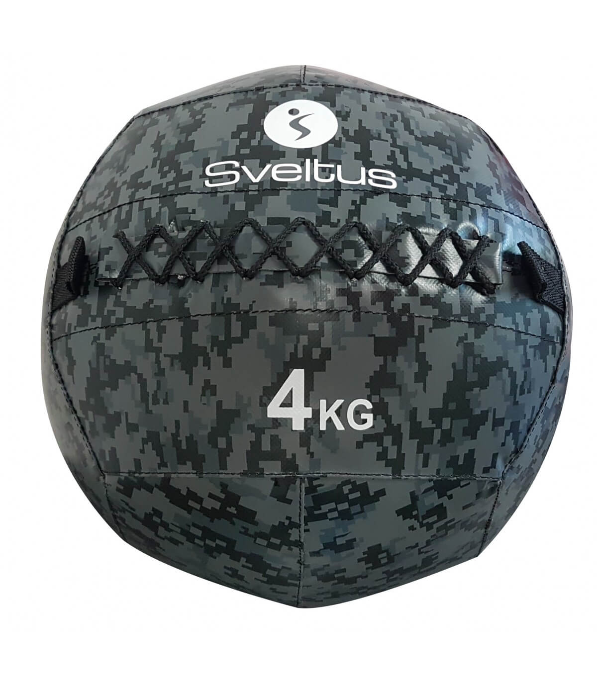 Wallball camo à projeter au sol Sveltus poids au choix noir - Clubinsport