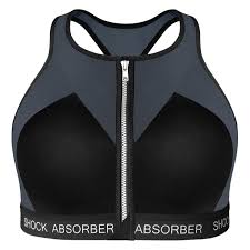 Brassiere femme Schock absorber Infinity Power Bra noir - Clubinsport