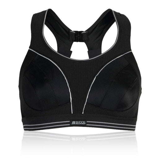 Brassiere femme Schock absorber Ultimate Run Bra noir - Clubinsport