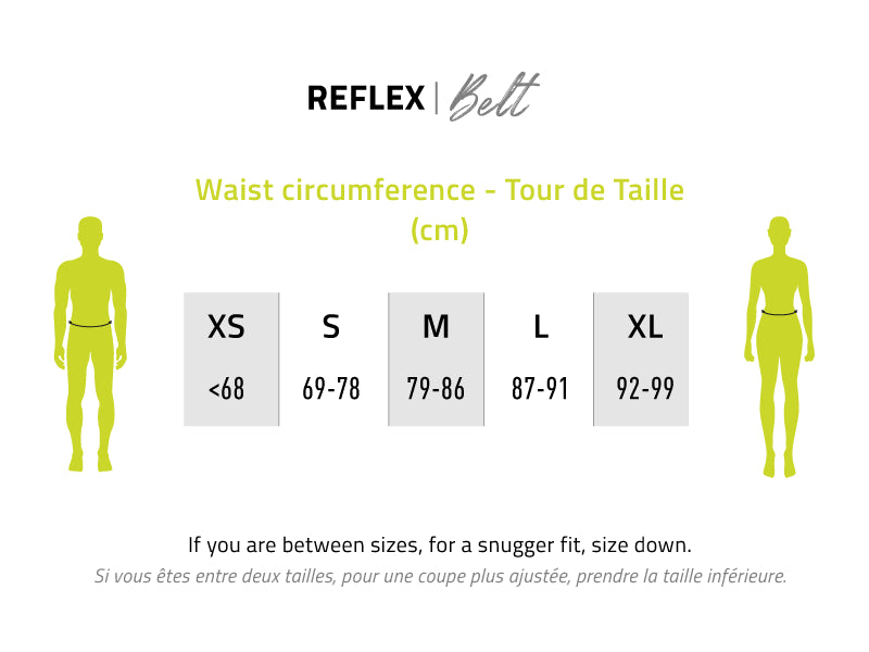 Ceinture de portage Instinct reflex belt noire - Clubinsport