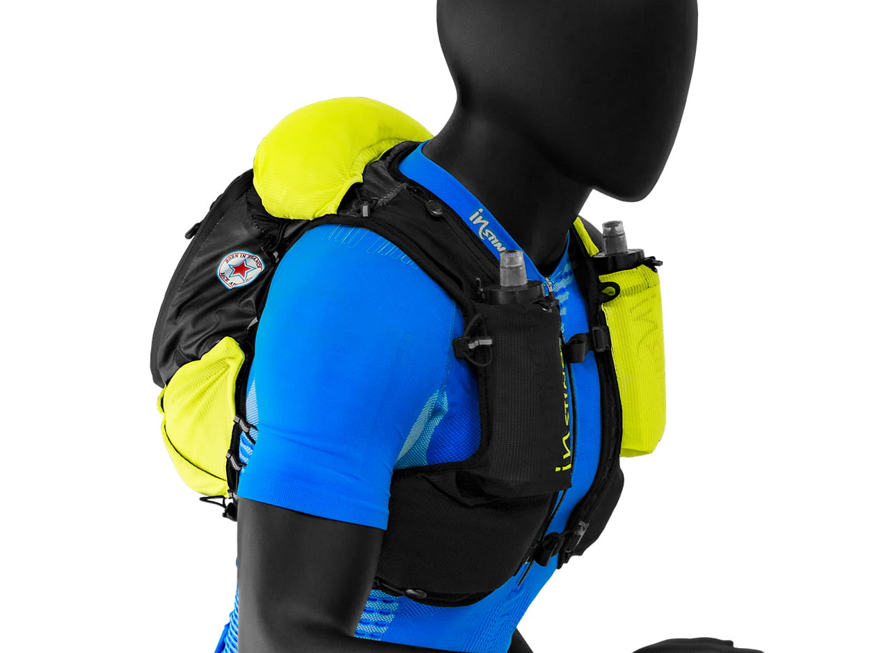 Sac de trail Instinct Eklipse 12l  noir sans flasques - Clubinsport