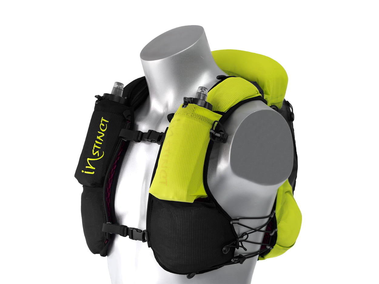 Sac de trail Instinct Eklipse 12l  noir sans flasques - Clubinsport