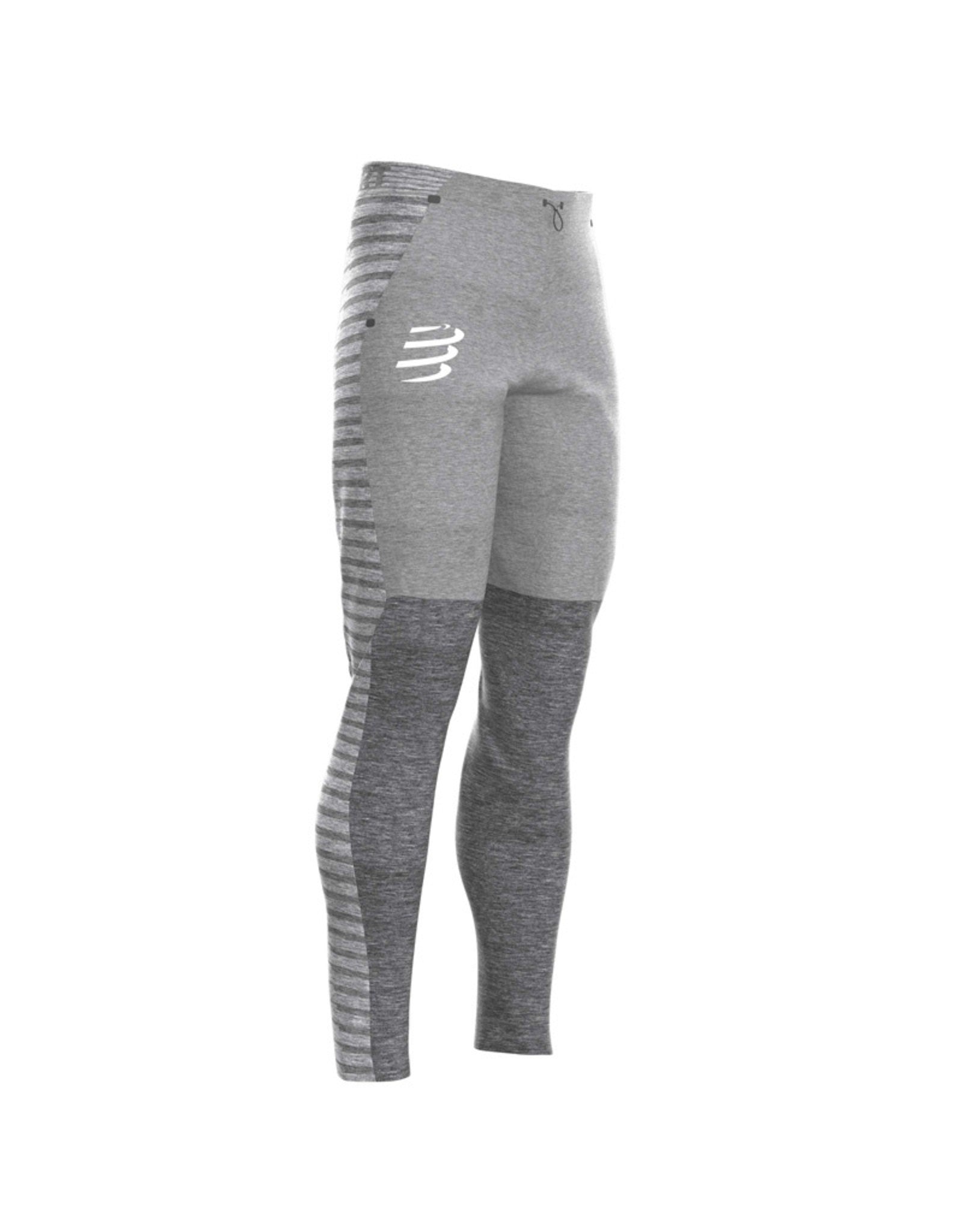 Collant Homme Compressport Seamless pant Gris - Clubinsport