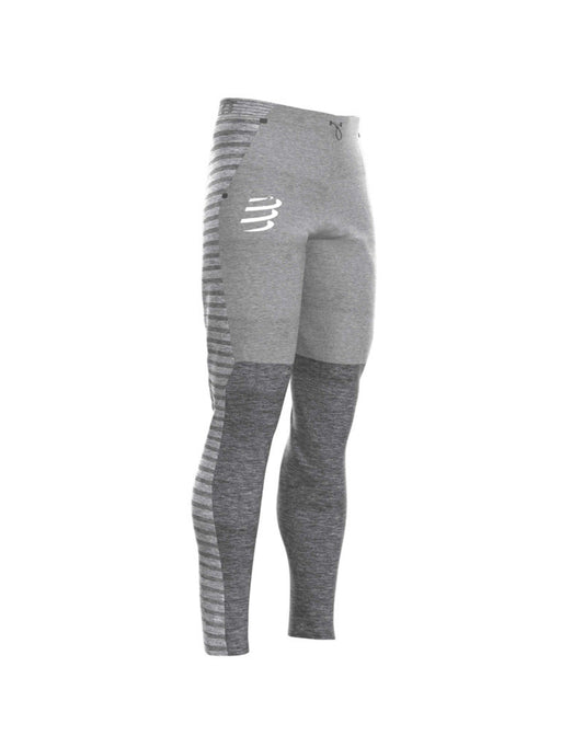 Collant Homme Compressport Seamless pant Gris - Clubinsport