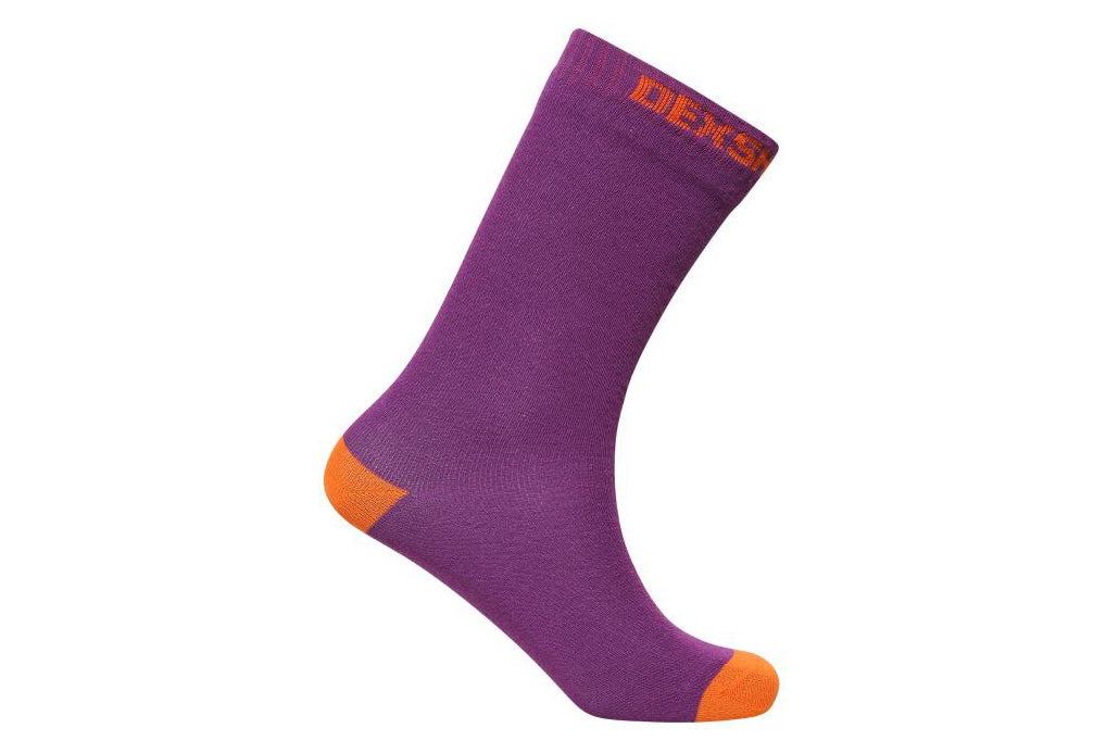 Chaussettes impermeables respirantes DexShell violet - Clubinsport