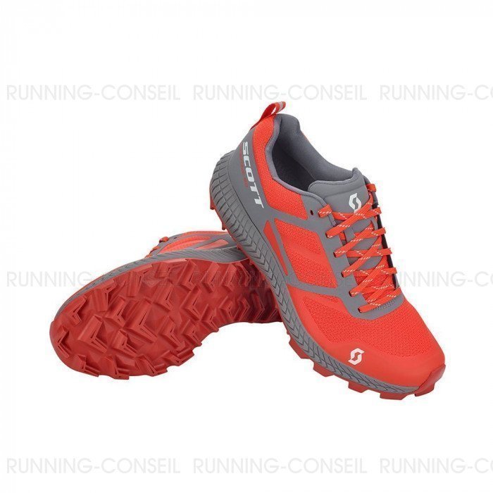 Chaussures de trail Scott Supertrac 2.0 rouge / gris - Clubinsport