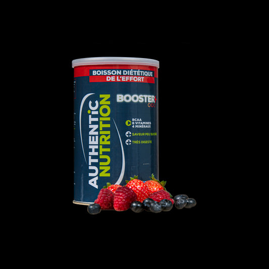 Boisson d’effort Authentic nutrition fruits rouges  1500 grammes - Clubinsport